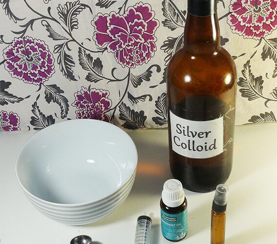 All-Natural, Home-made Colloidal Silver Breath Freshener