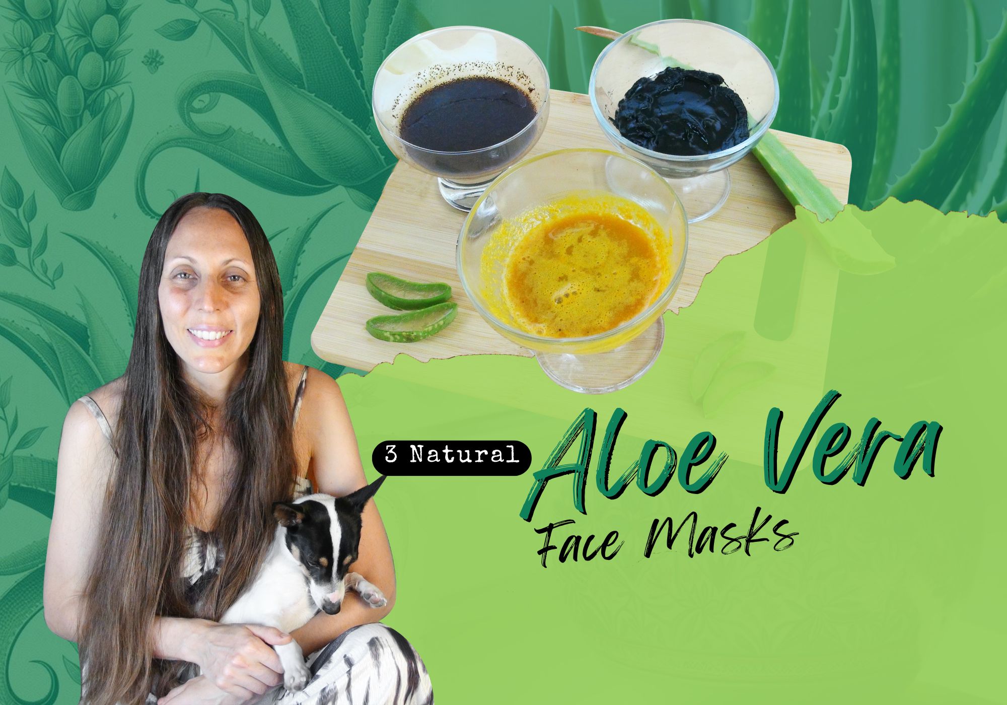 Aloe Vera 3 Natural DIY facemasks